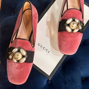 ❌SOLD❌ Gucci Velvet Ballet Flat